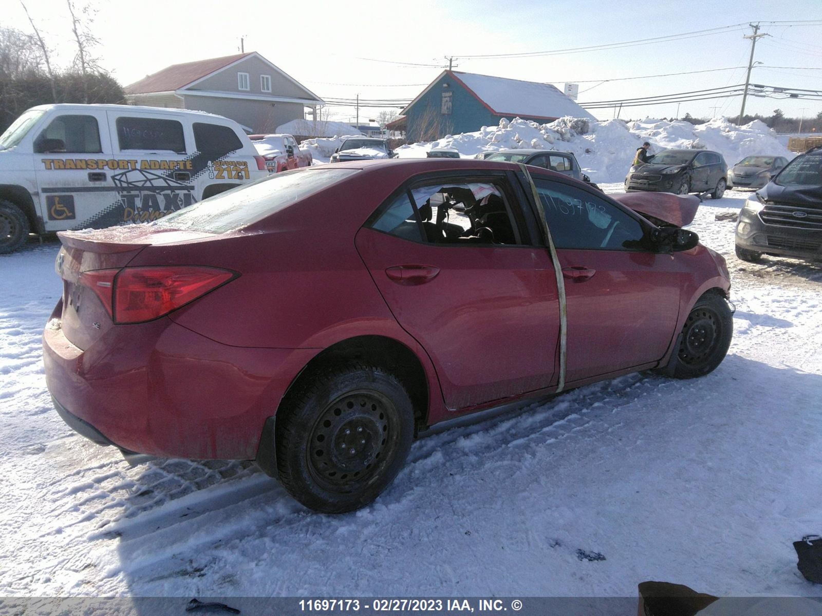 Photo 3 VIN: 2T1BURHE7KC155297 - TOYOTA COROLLA 