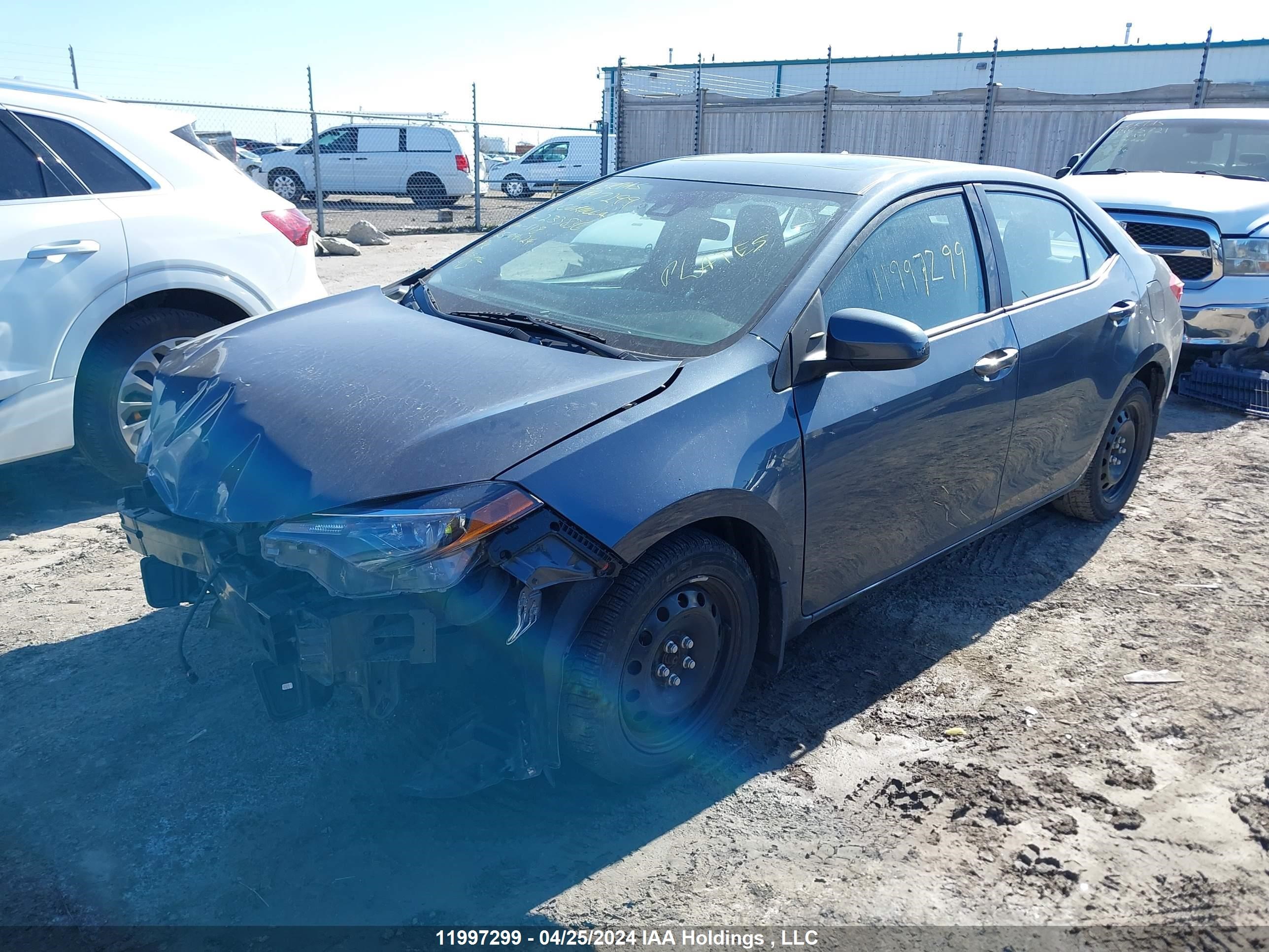 Photo 1 VIN: 2T1BURHE7KC233836 - TOYOTA COROLLA 