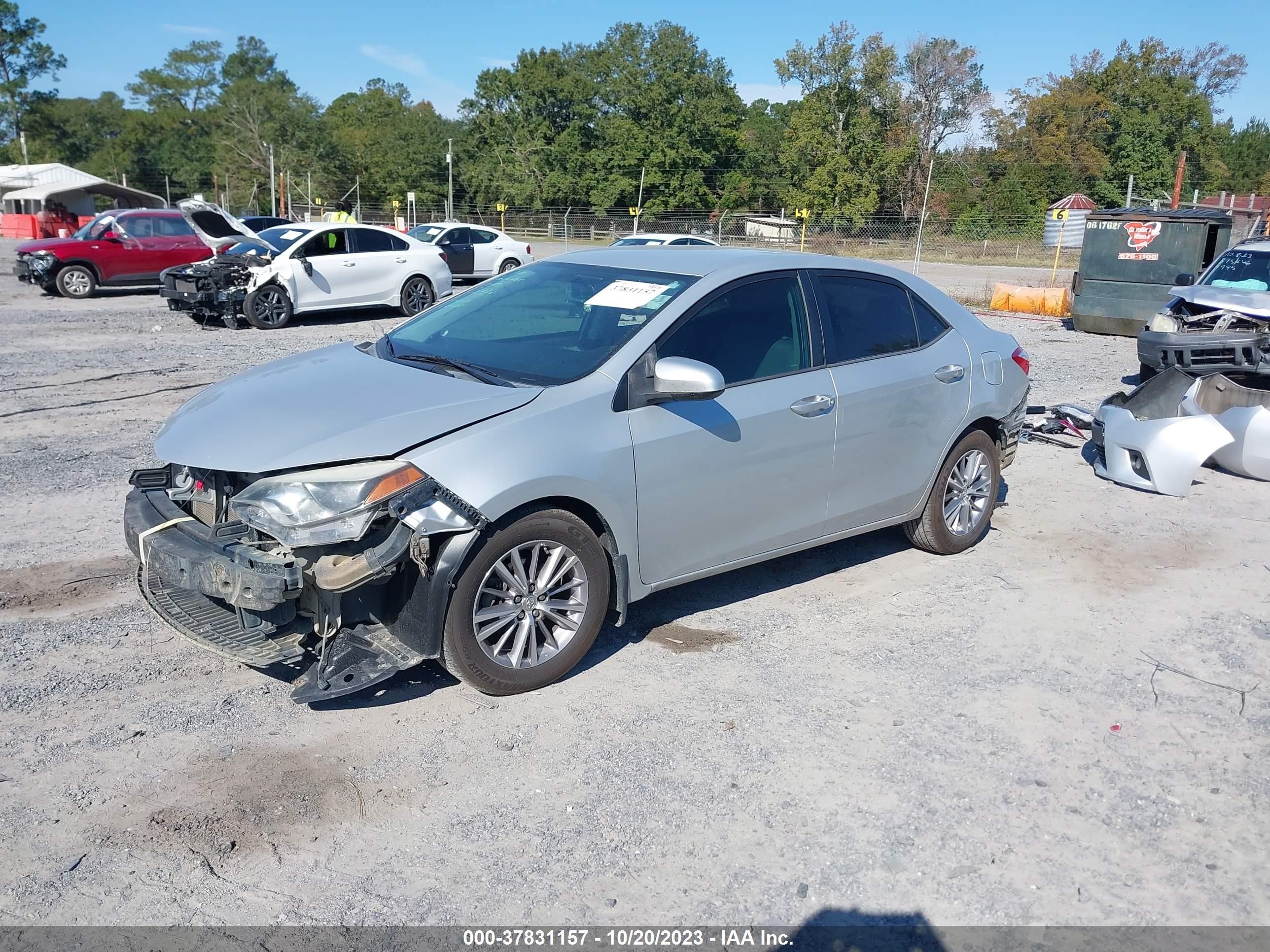 Photo 1 VIN: 2T1BURHE8EC091503 - TOYOTA COROLLA 