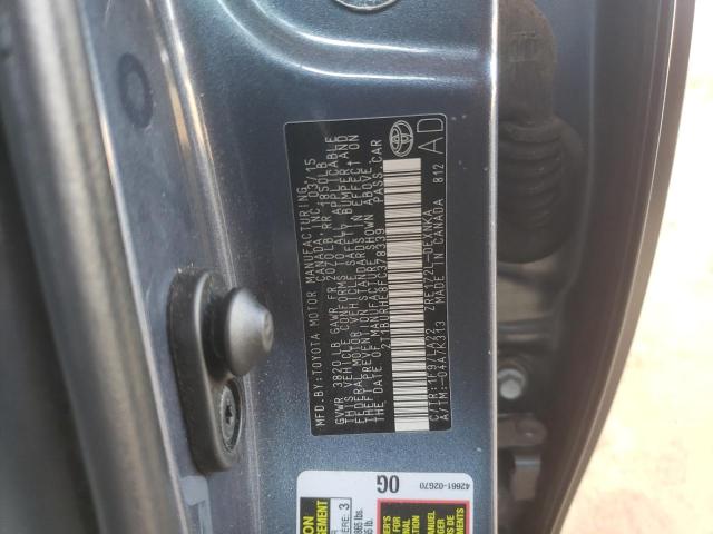 Photo 9 VIN: 2T1BURHE8FC378339 - TOYOTA COROLLA L 