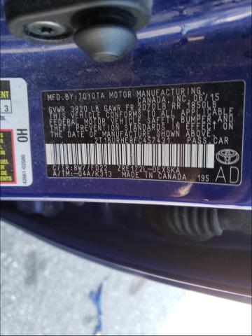 Photo 9 VIN: 2T1BURHE8FC457431 - TOYOTA COROLLA L 