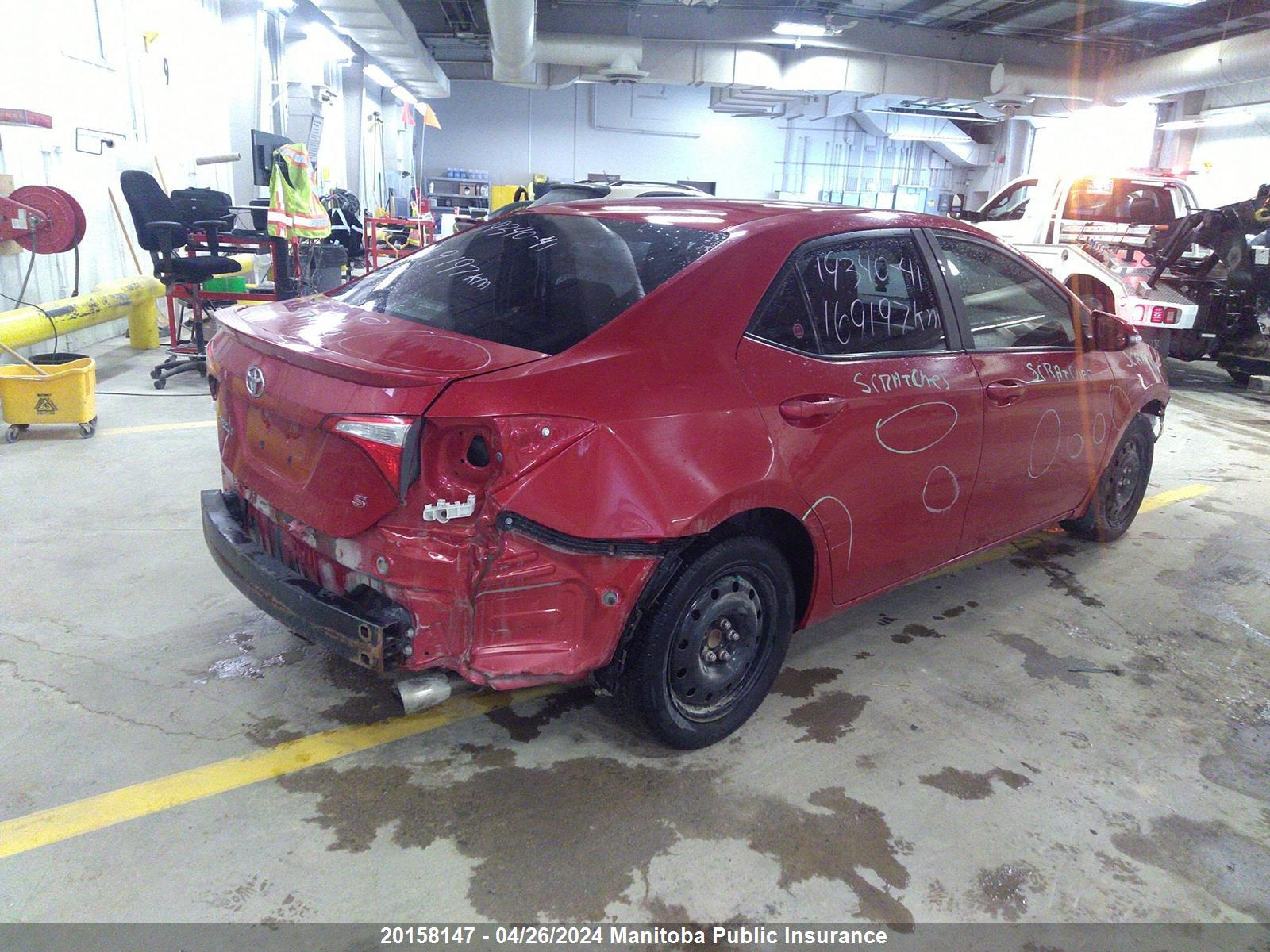 Photo 3 VIN: 2T1BURHE8GC587372 - TOYOTA COROLLA 