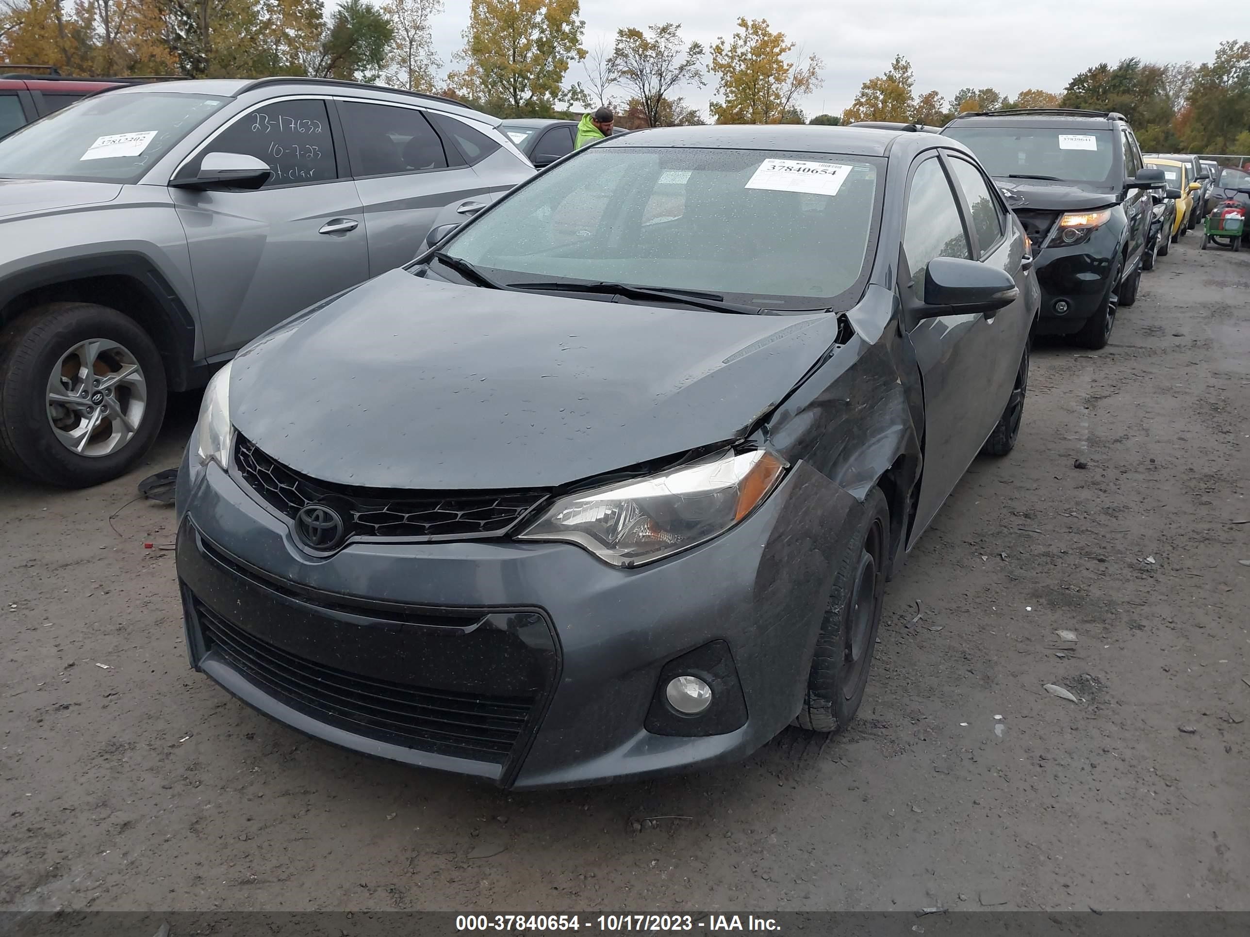 Photo 1 VIN: 2T1BURHE8GC630303 - TOYOTA COROLLA 