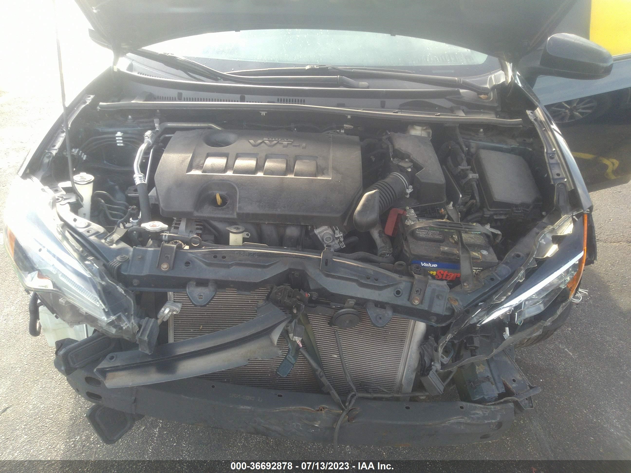 Photo 9 VIN: 2T1BURHE8KC175641 - TOYOTA COROLLA 