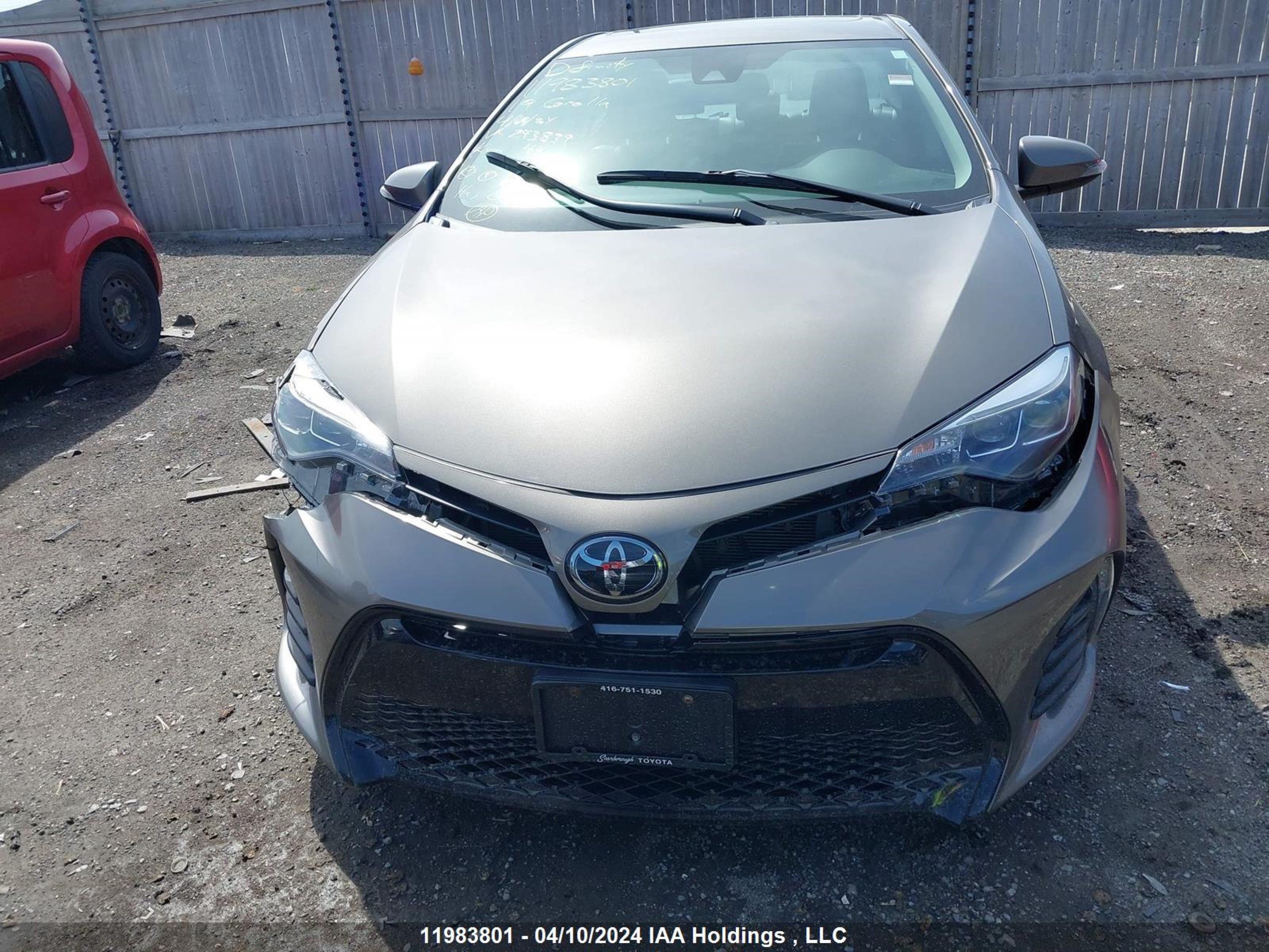 Photo 11 VIN: 2T1BURHE8KC243839 - TOYOTA COROLLA 