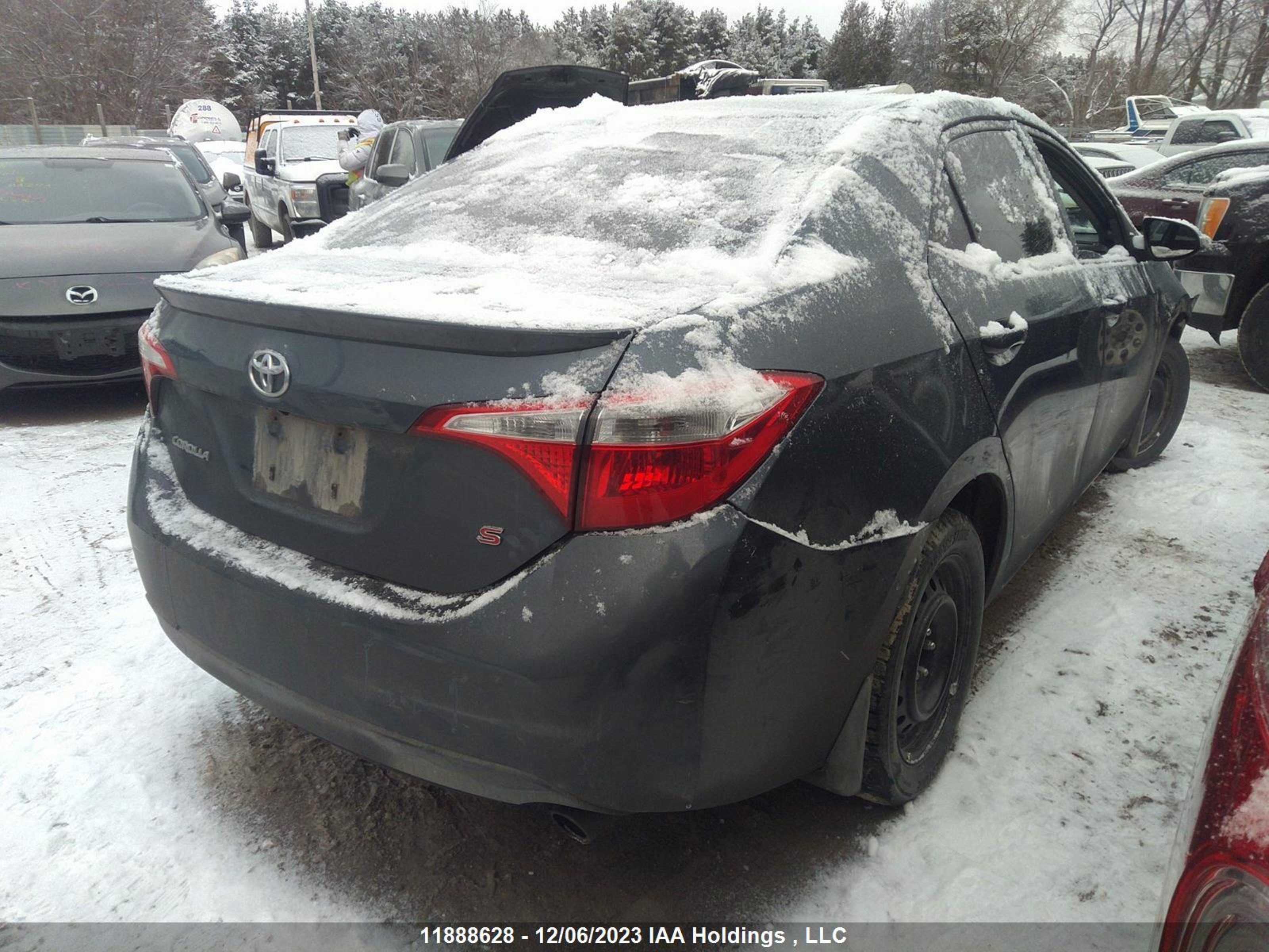 Photo 3 VIN: 2T1BURHE9EC012226 - TOYOTA COROLLA 