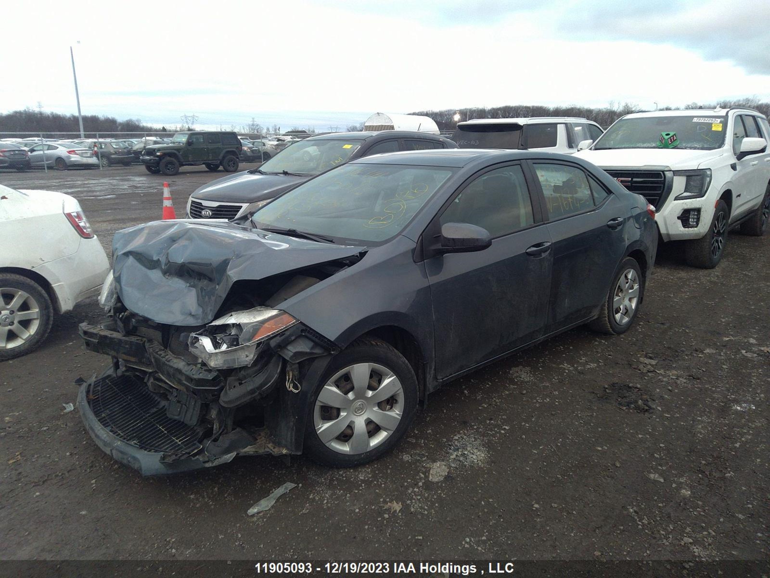 Photo 1 VIN: 2T1BURHE9EC167455 - TOYOTA COROLLA 