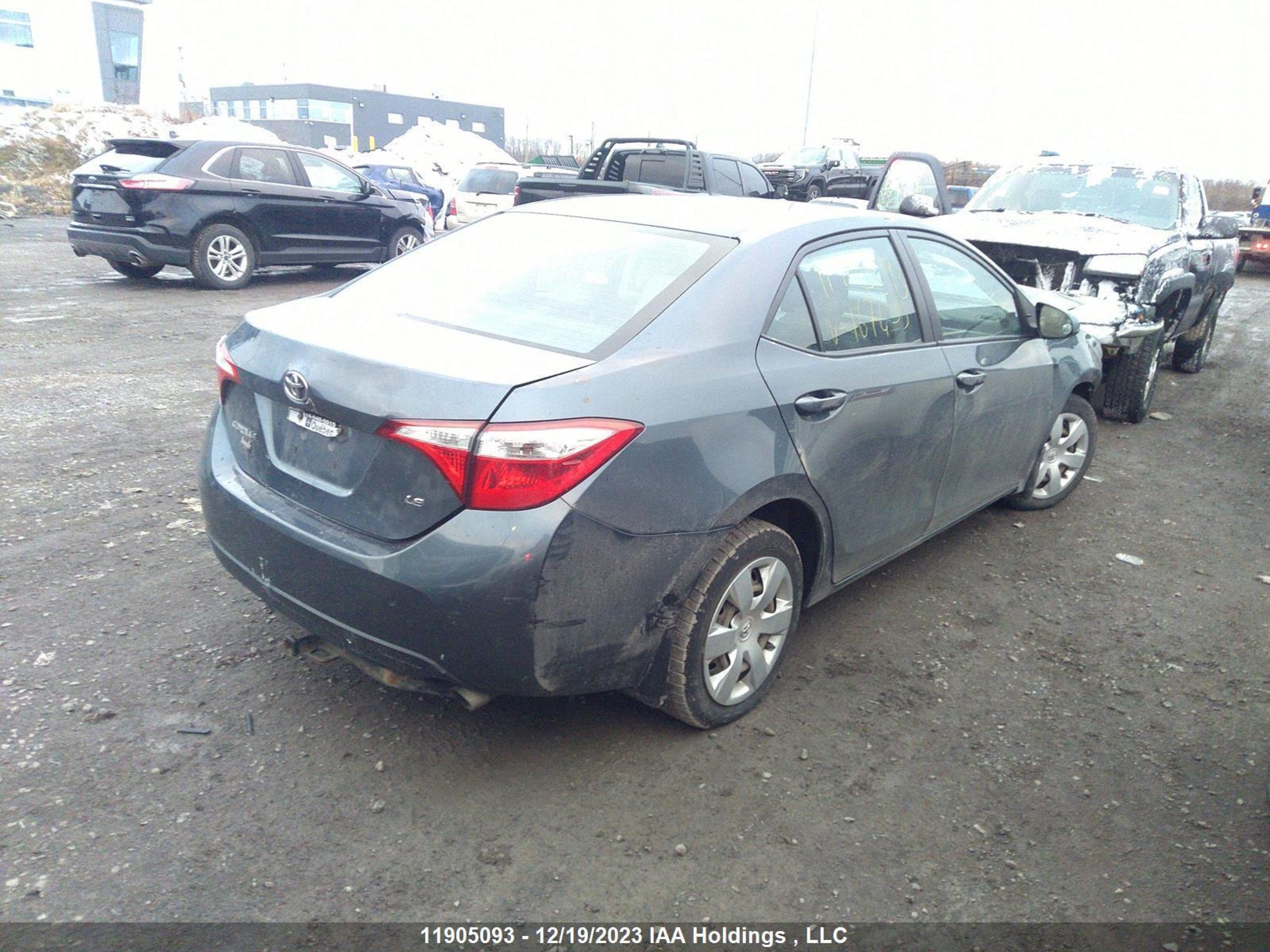 Photo 3 VIN: 2T1BURHE9EC167455 - TOYOTA COROLLA 