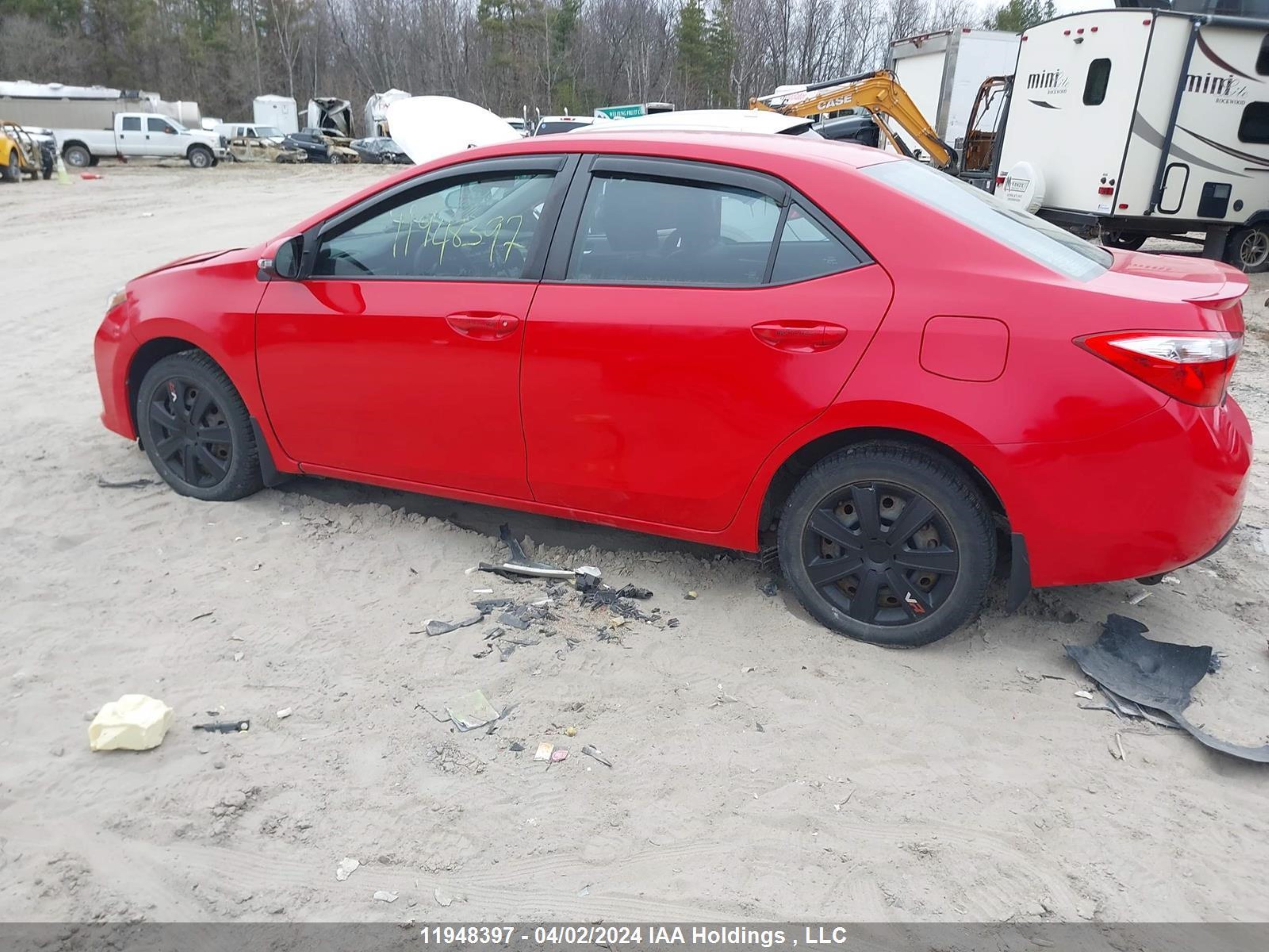 Photo 13 VIN: 2T1BURHE9FC254189 - TOYOTA COROLLA 