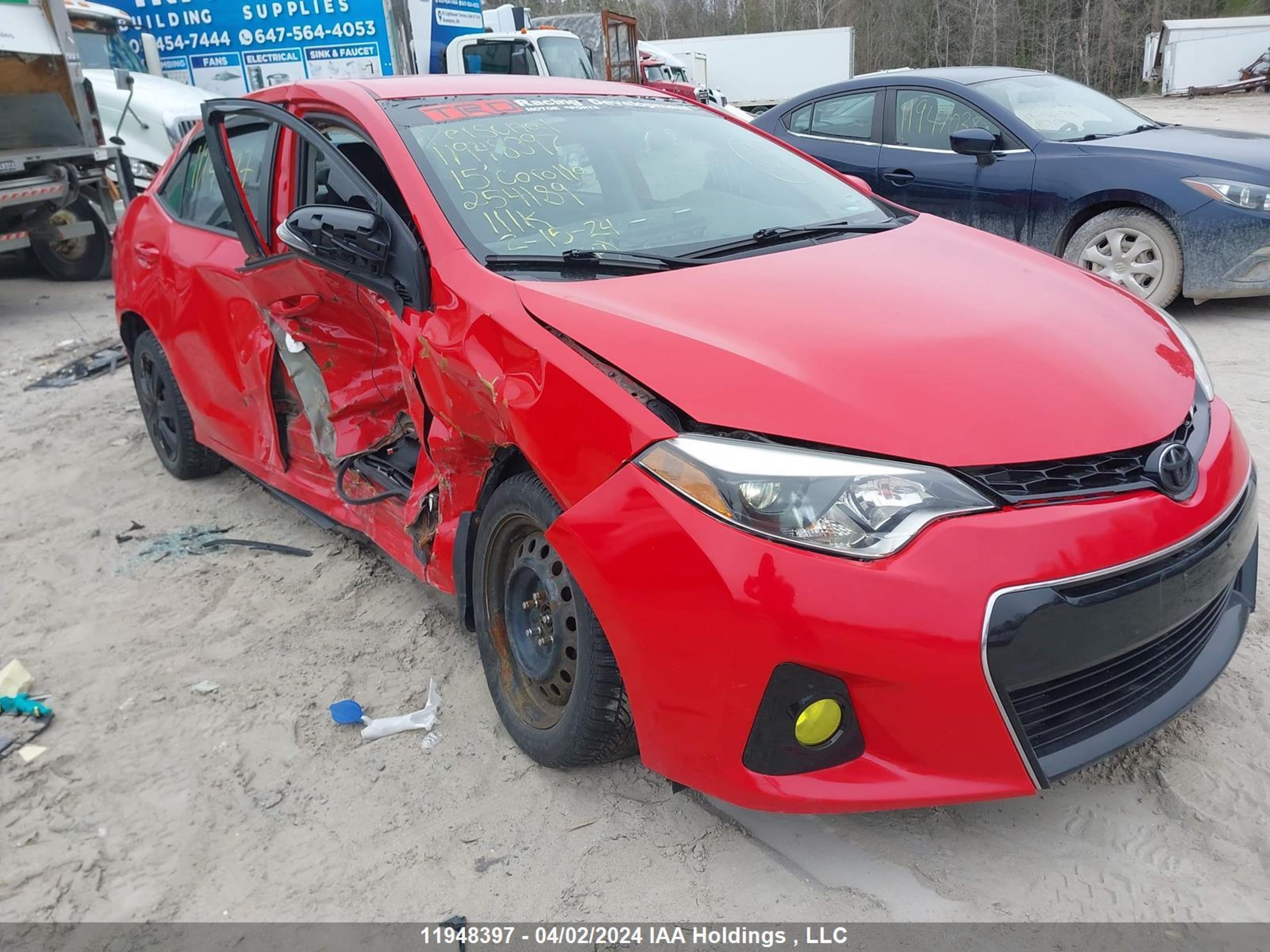 Photo 5 VIN: 2T1BURHE9FC254189 - TOYOTA COROLLA 