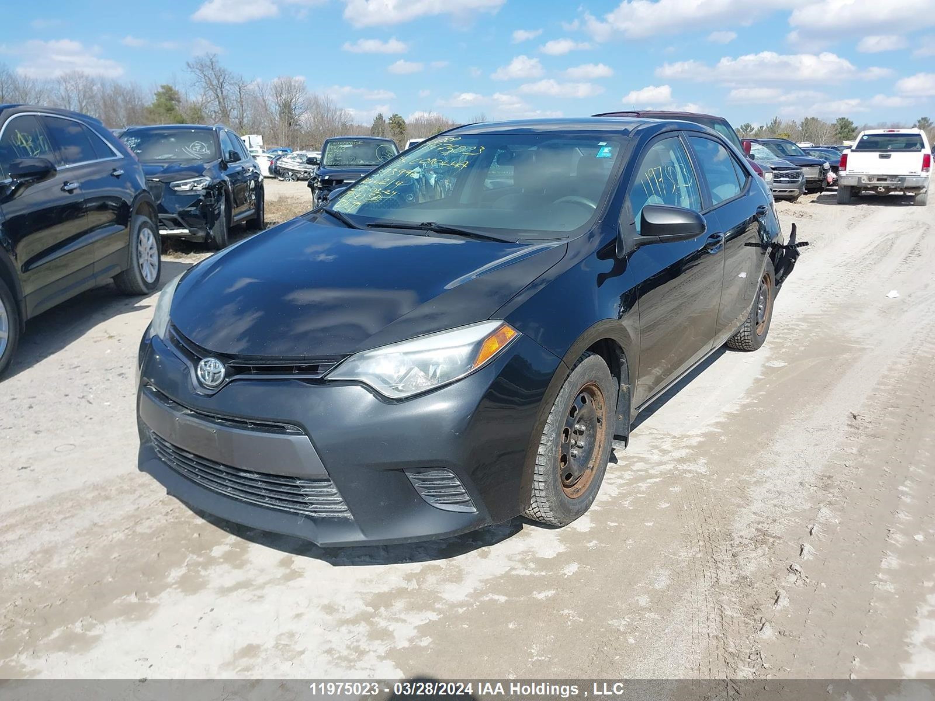 Photo 1 VIN: 2T1BURHE9FC393996 - TOYOTA COROLLA 