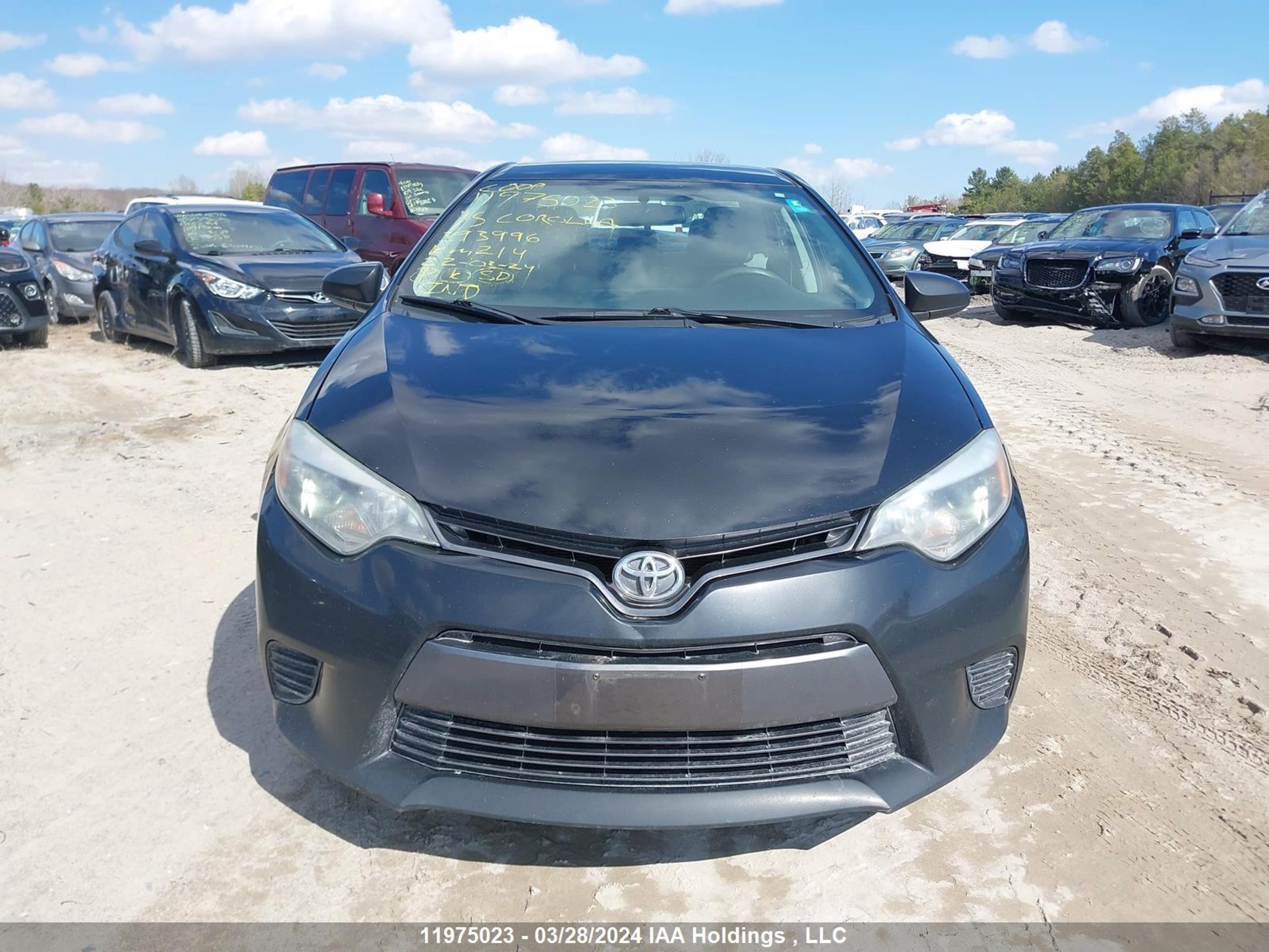 Photo 11 VIN: 2T1BURHE9FC393996 - TOYOTA COROLLA 