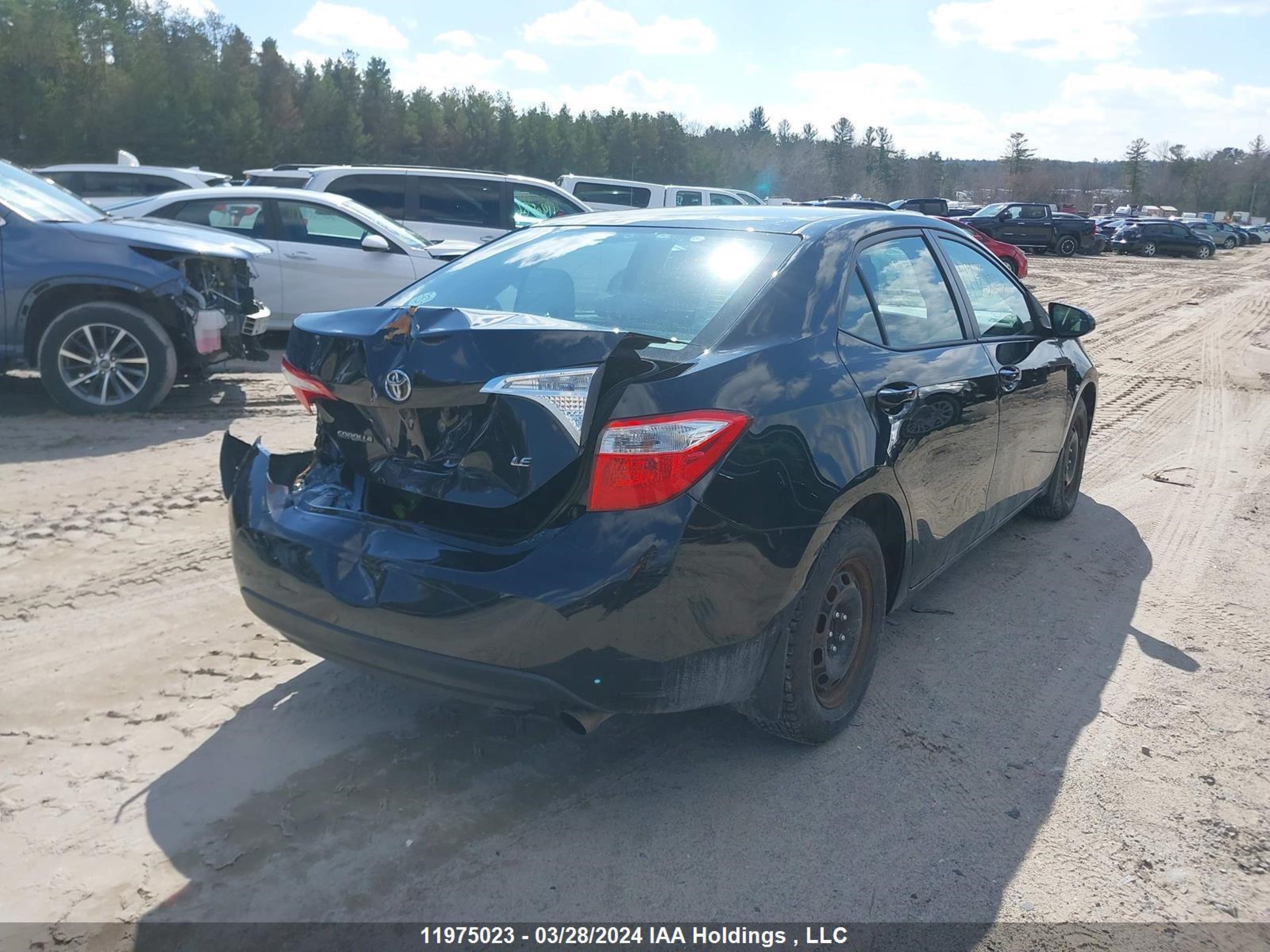 Photo 3 VIN: 2T1BURHE9FC393996 - TOYOTA COROLLA 