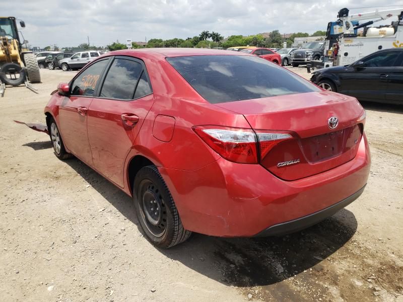 Photo 2 VIN: 2T1BURHE9FC425460 - TOYOTA COROLLA L 