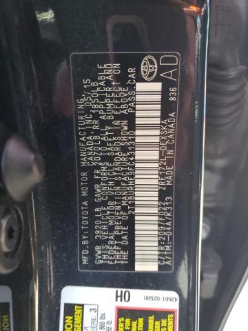 Photo 11 VIN: 2T1BURHE9FC431310 - TOYOTA COROLLA L 