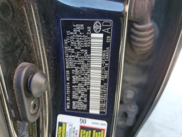 Photo 9 VIN: 2T1BURHE9GC553585 - TOYOTA COROLLA L 