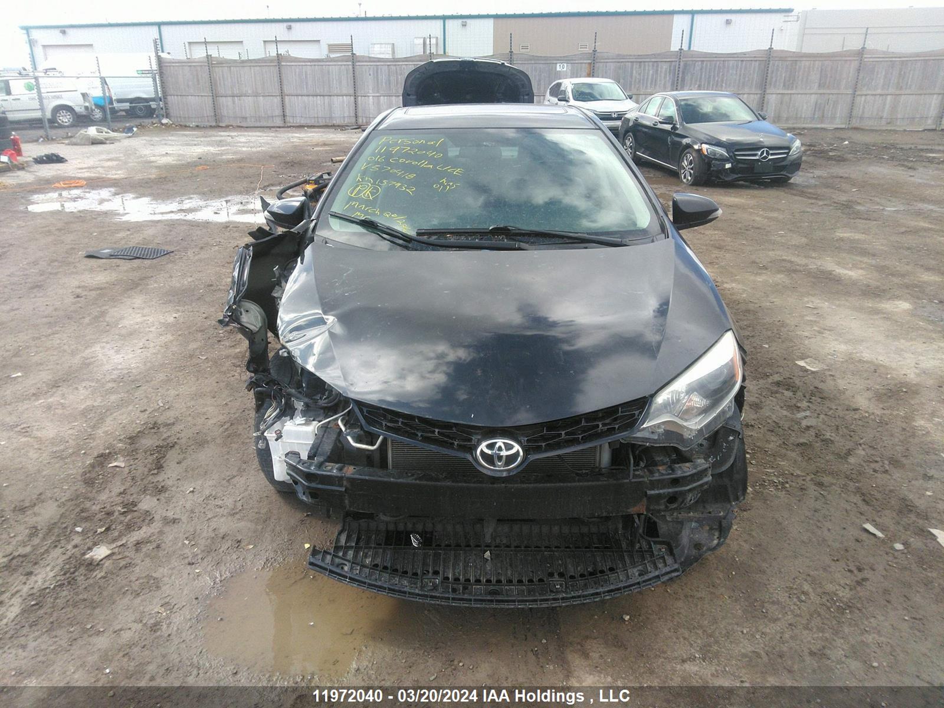 Photo 12 VIN: 2T1BURHE9GC570418 - TOYOTA COROLLA 