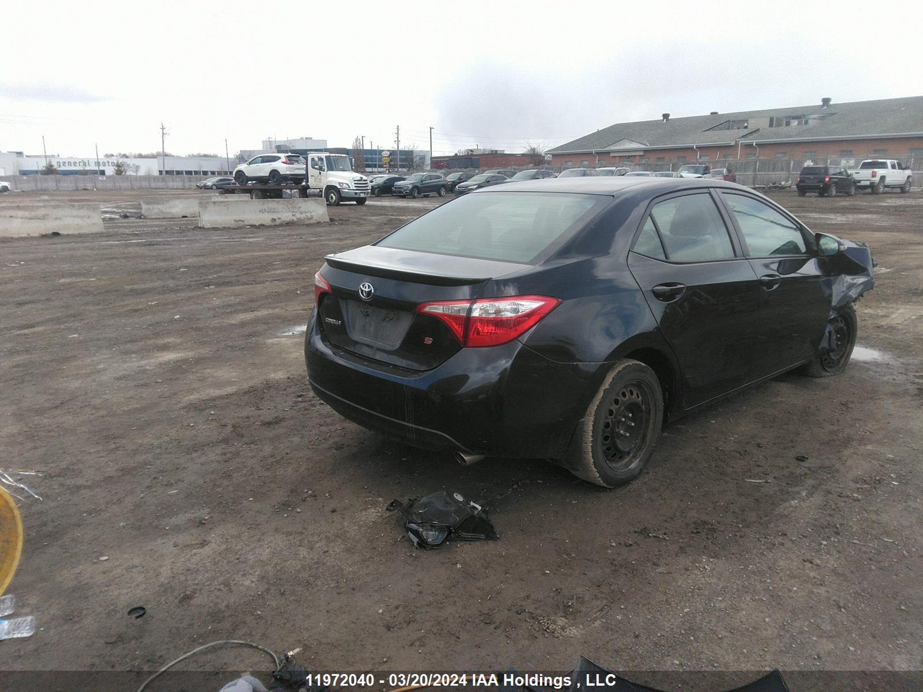 Photo 3 VIN: 2T1BURHE9GC570418 - TOYOTA COROLLA 