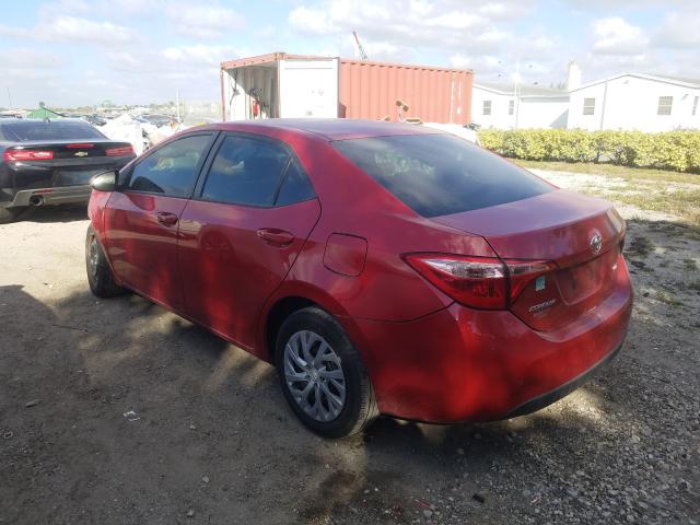 Photo 2 VIN: 2T1BURHE9KC187345 - TOYOTA COROLLA L 