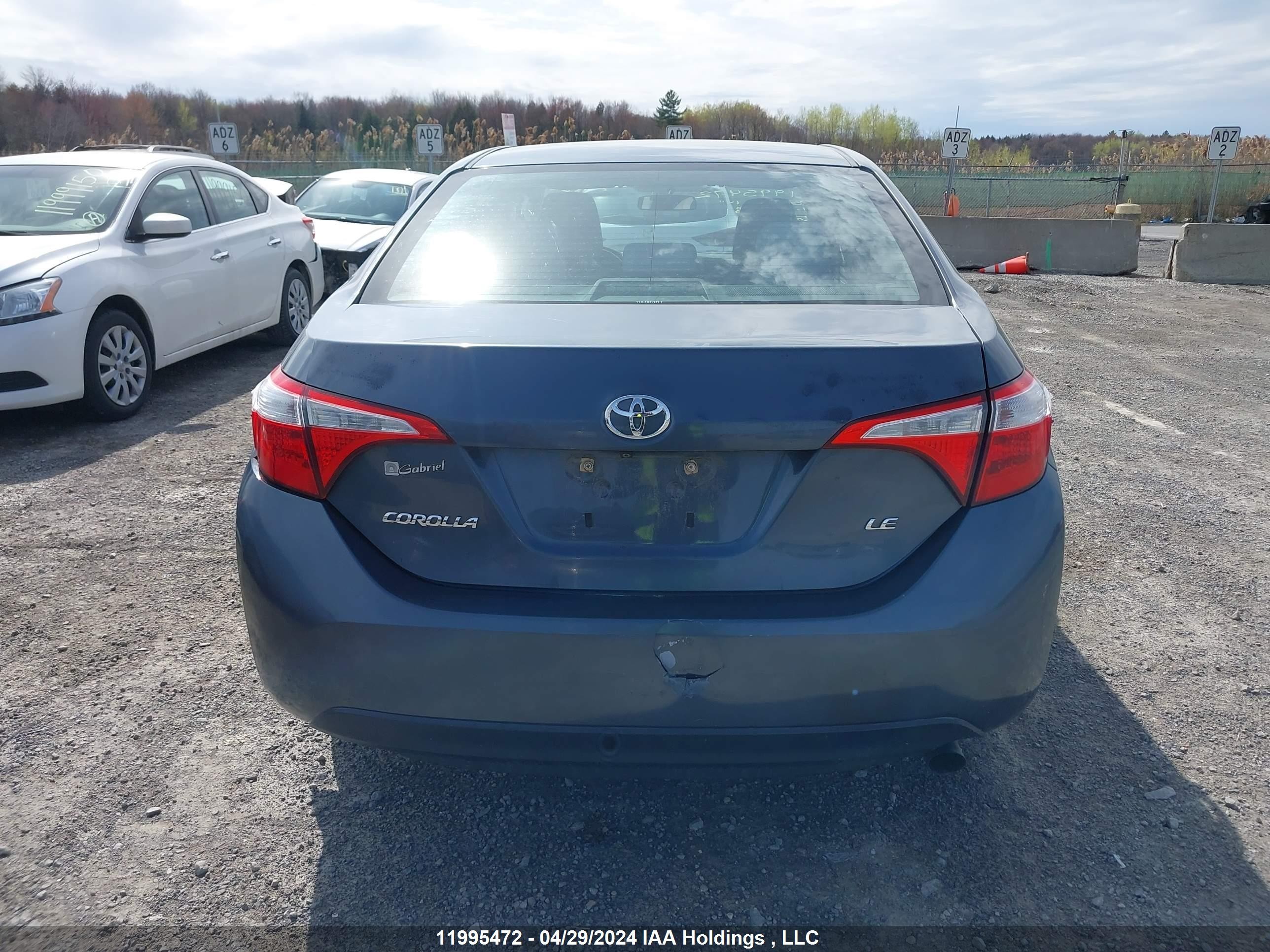 Photo 14 VIN: 2T1BURHEXEC013398 - TOYOTA COROLLA 