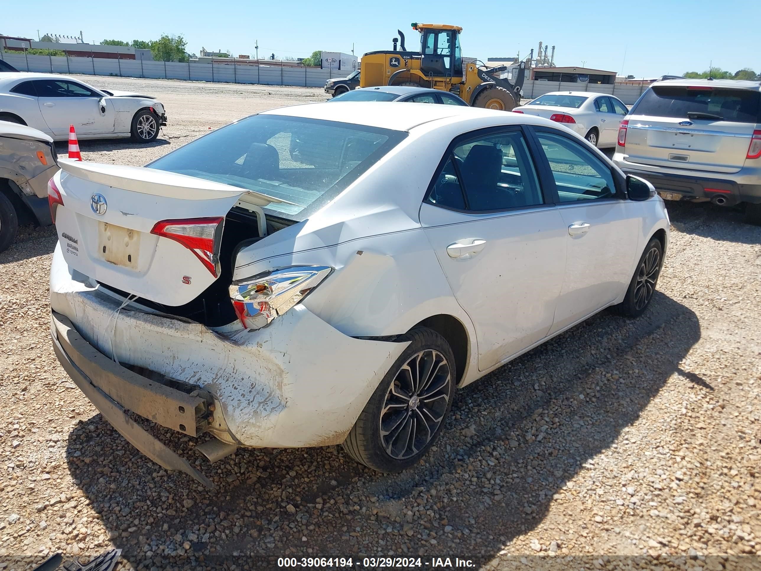 Photo 3 VIN: 2T1BURHEXFC337078 - TOYOTA COROLLA 