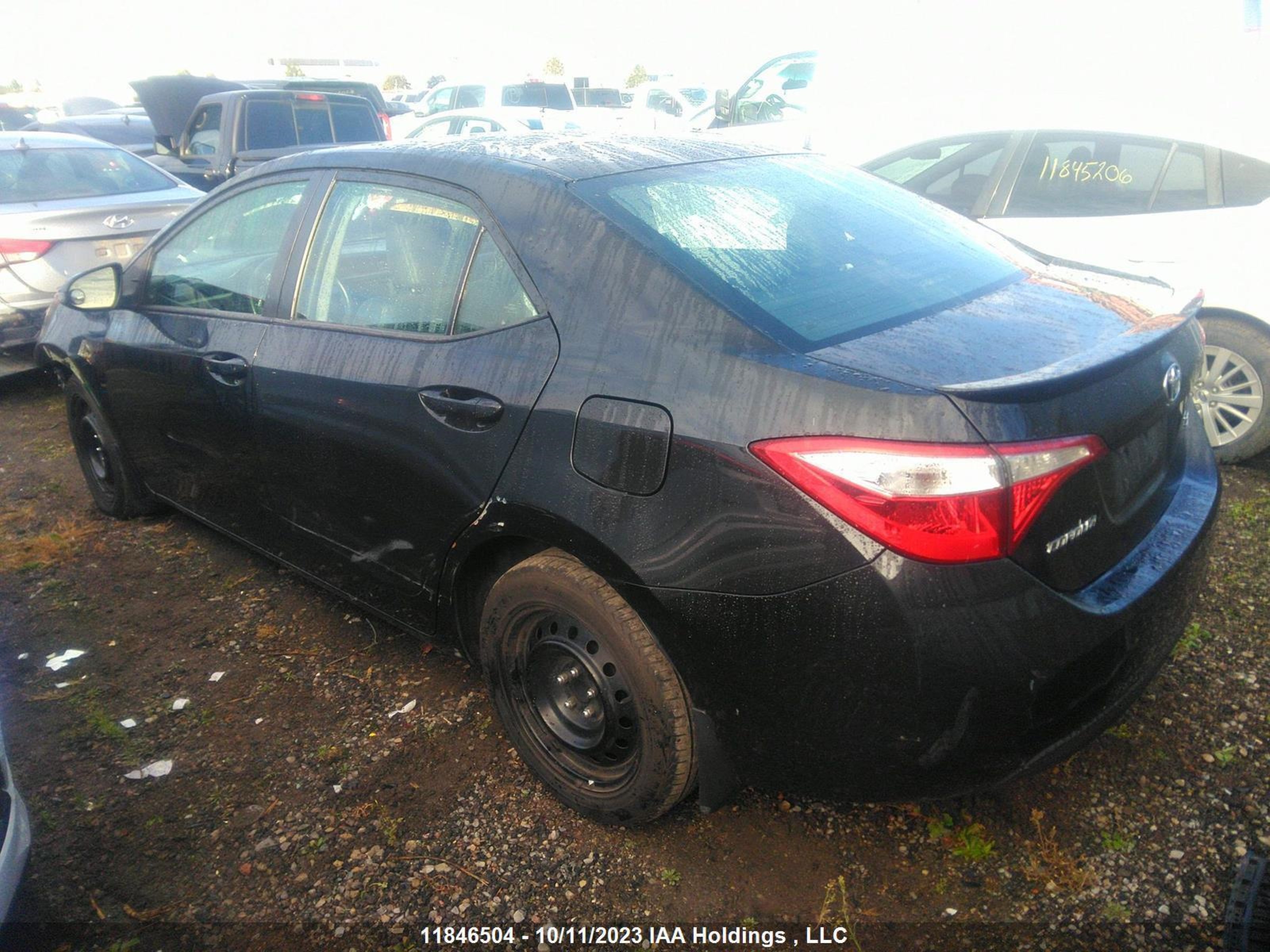 Photo 2 VIN: 2T1BURHEXFC365785 - TOYOTA COROLLA 