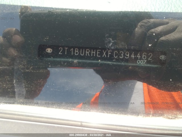 Photo 8 VIN: 2T1BURHEXFC394462 - TOYOTA COROLLA 