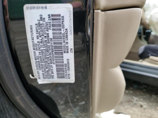 Photo 11 VIN: 2T1CE22P83C021130 - TOYOTA CAMRY SOLA 