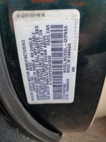 Photo 11 VIN: 2T1CF22P21C423042 - TOYOTA CAMRY SOLA 