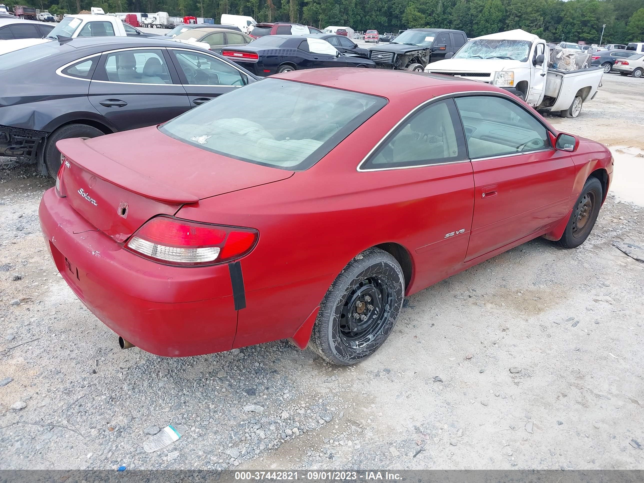 Photo 3 VIN: 2T1CF22P8XC119626 - TOYOTA CAMRY SOLARA 