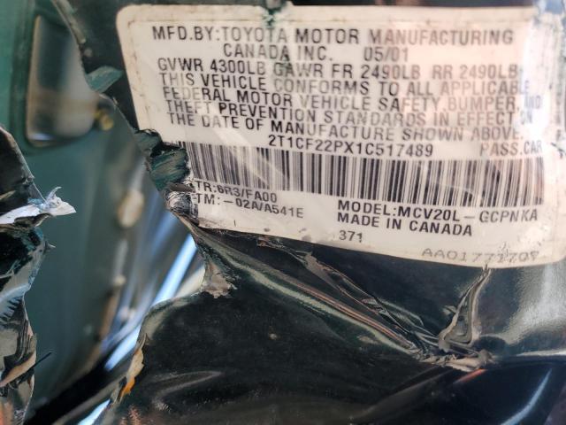 Photo 11 VIN: 2T1CF22PX1C517489 - TOYOTA CAMRY SOLA 