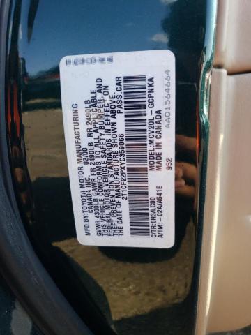 Photo 11 VIN: 2T1CF22PXYC359066 - TOYOTA CAMRY SOLA 