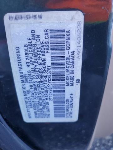 Photo 11 VIN: 2T1CF28P0YC283767 - TOYOTA CAMRY SOLA 