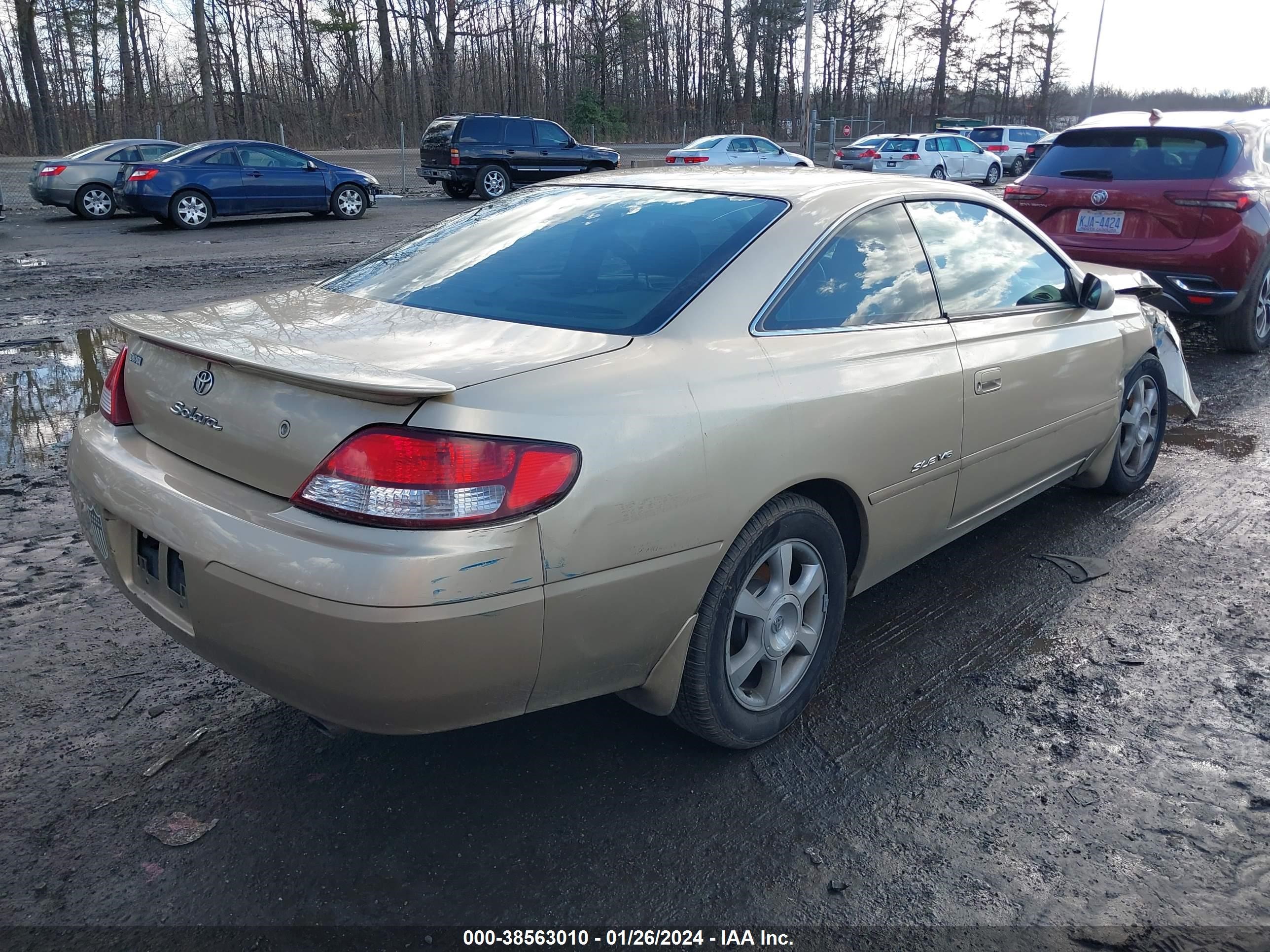 Photo 3 VIN: 2T1CF28P2YC332225 - TOYOTA CAMRY SOLARA 