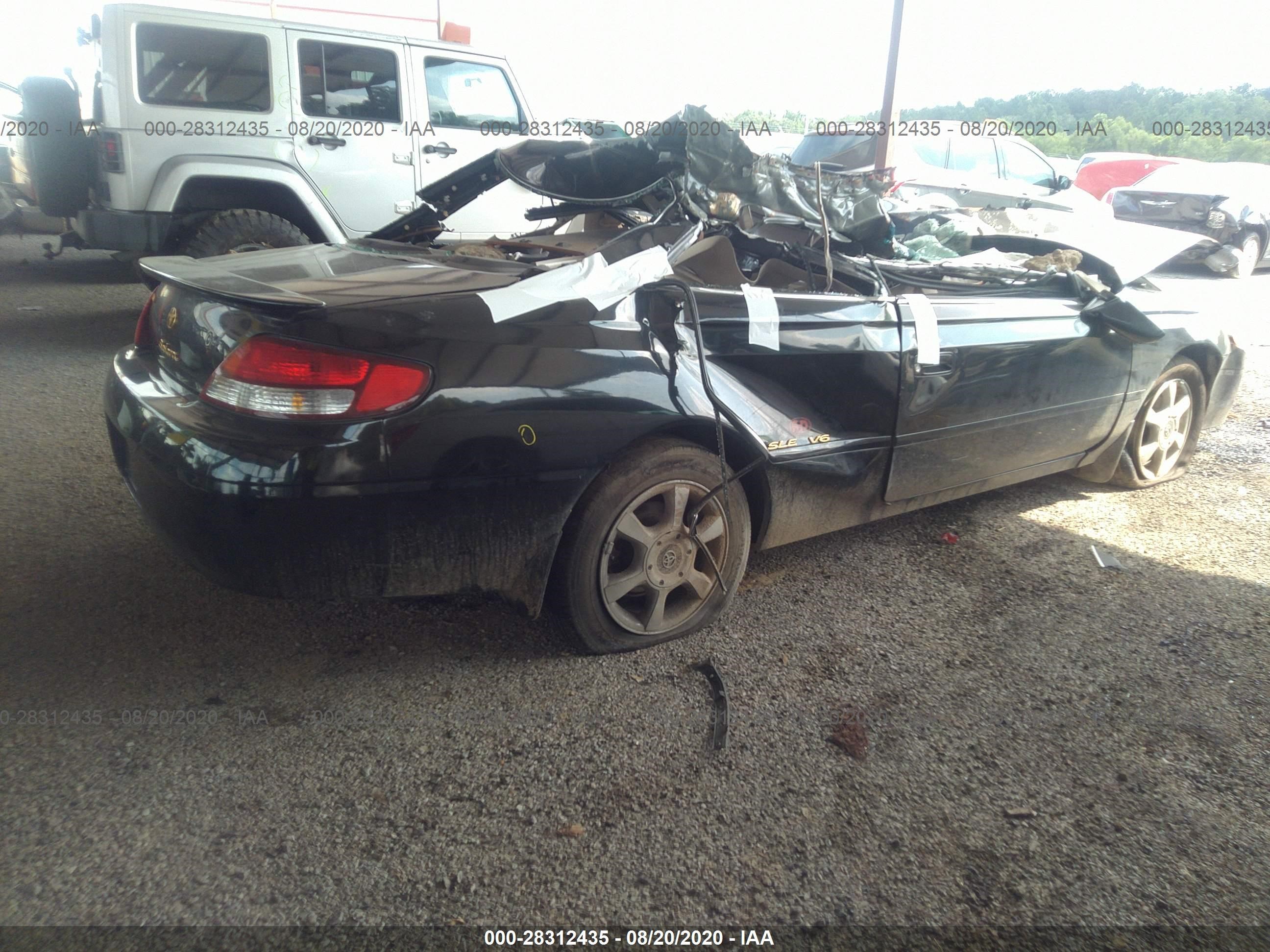 Photo 3 VIN: 2T1CF28P4YC285330 - TOYOTA CAMRY SOLARA 