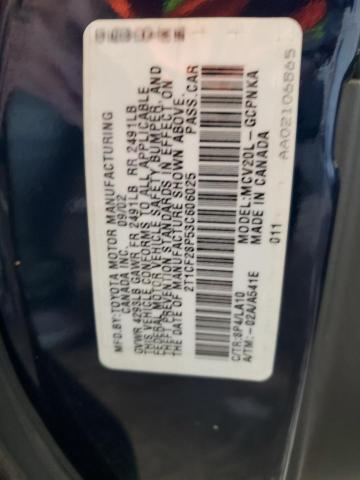 Photo 11 VIN: 2T1CF28P53C606025 - TOYOTA CAMRY SOLA 