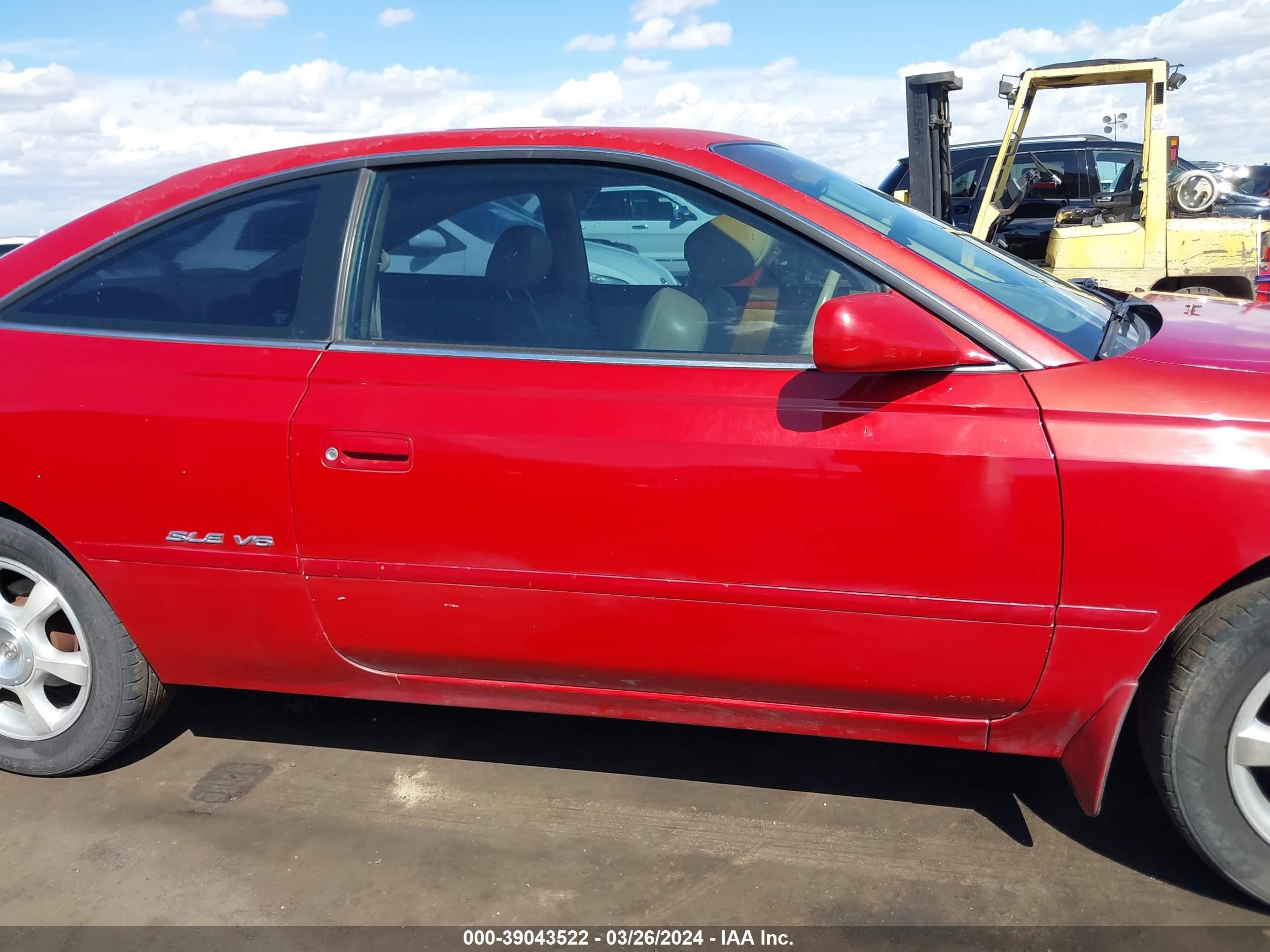 Photo 13 VIN: 2T1CF28P72C596550 - TOYOTA CAMRY SOLARA 