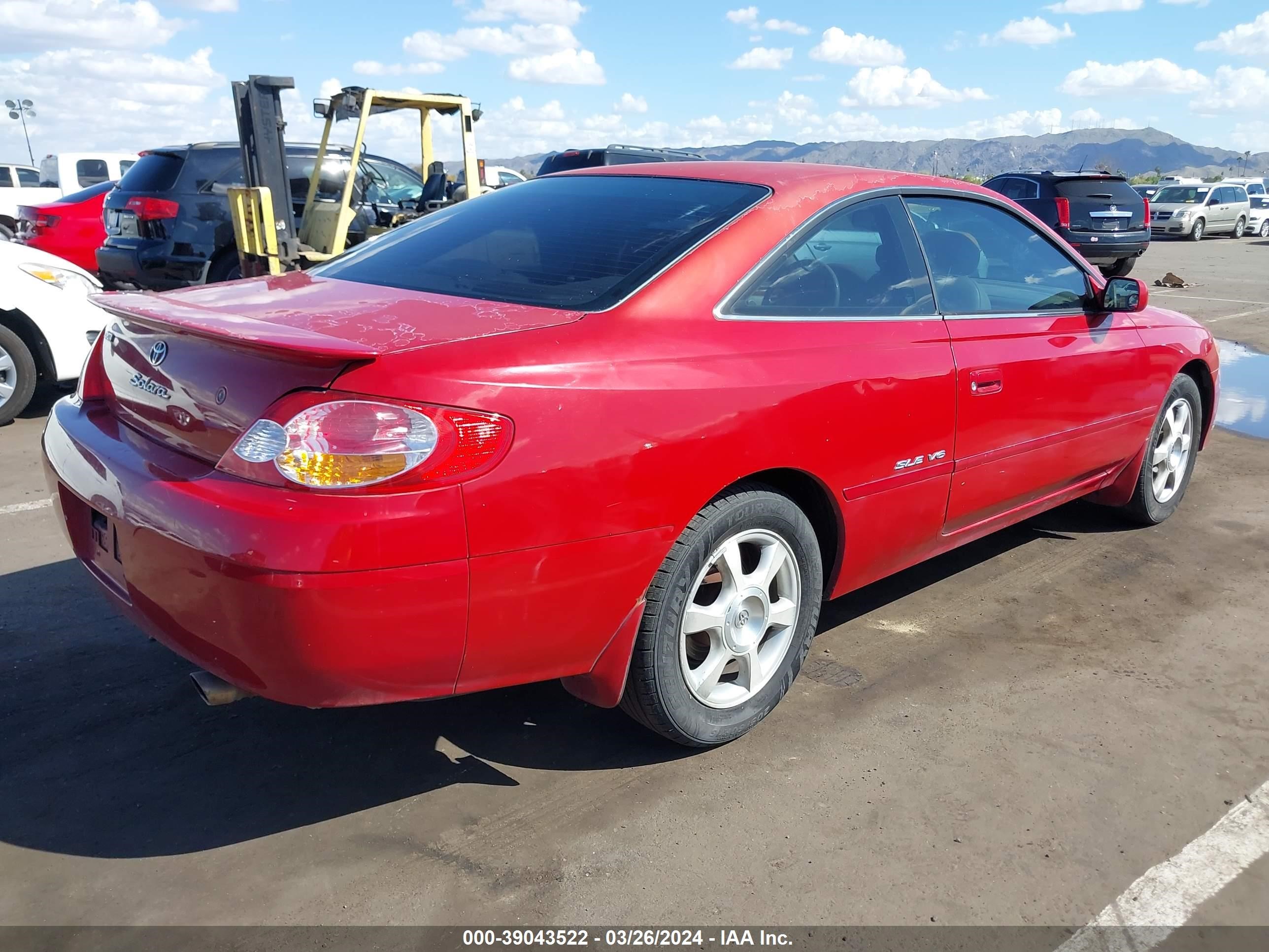 Photo 3 VIN: 2T1CF28P72C596550 - TOYOTA CAMRY SOLARA 