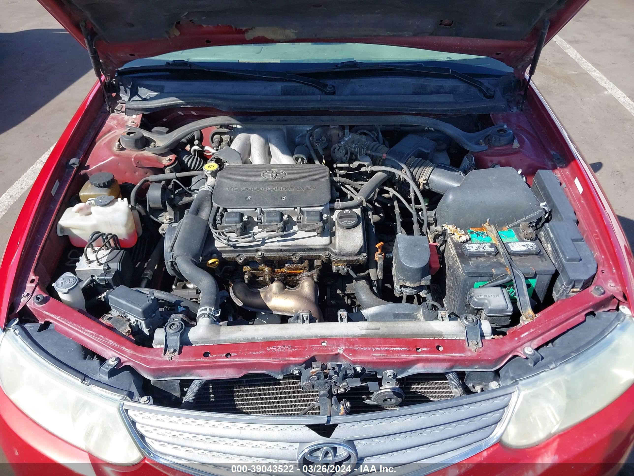 Photo 9 VIN: 2T1CF28P72C596550 - TOYOTA CAMRY SOLARA 