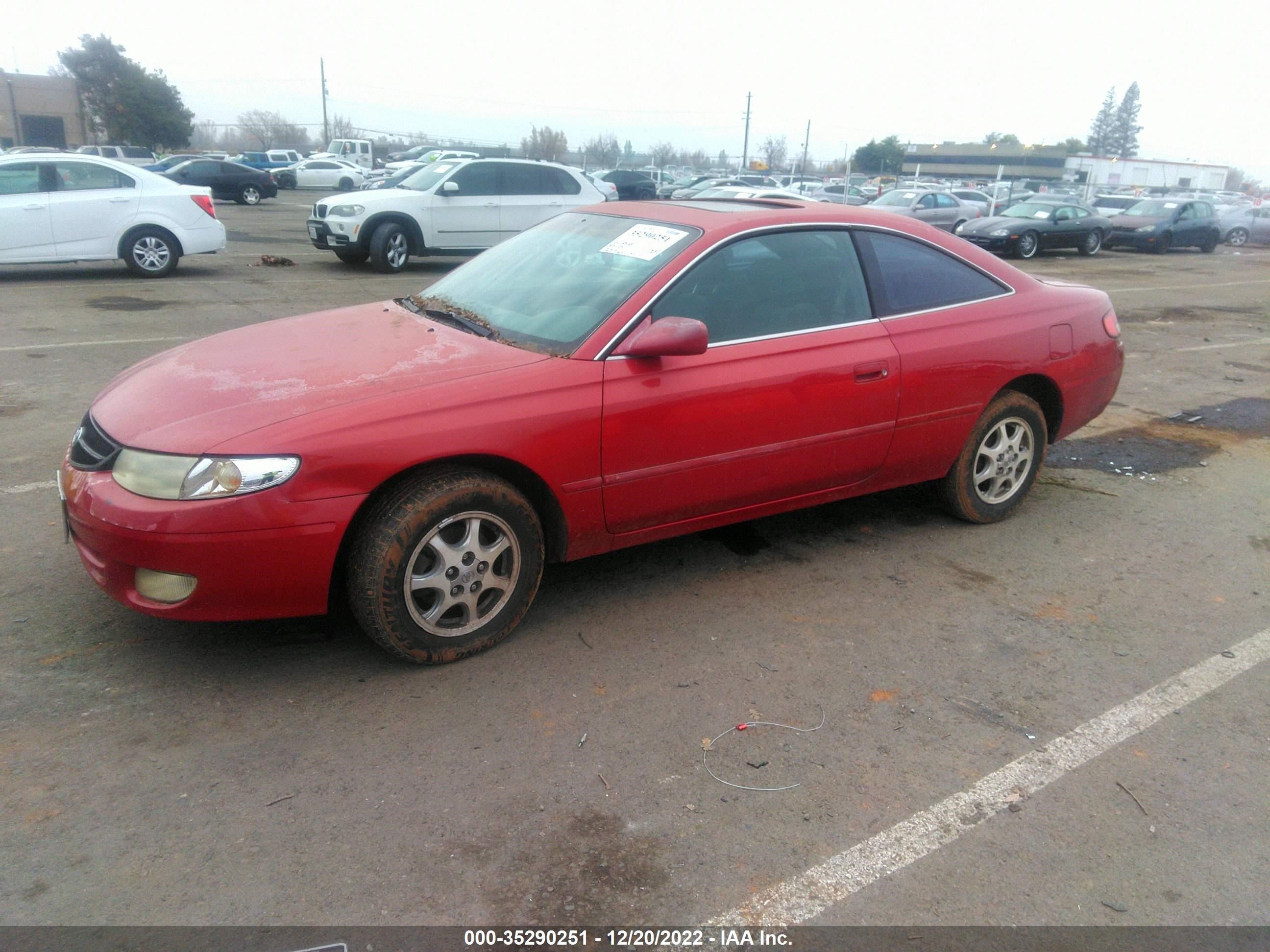 Photo 2 VIN: 2T1CG22P1XC173489 - TOYOTA CAMRY SOLARA 