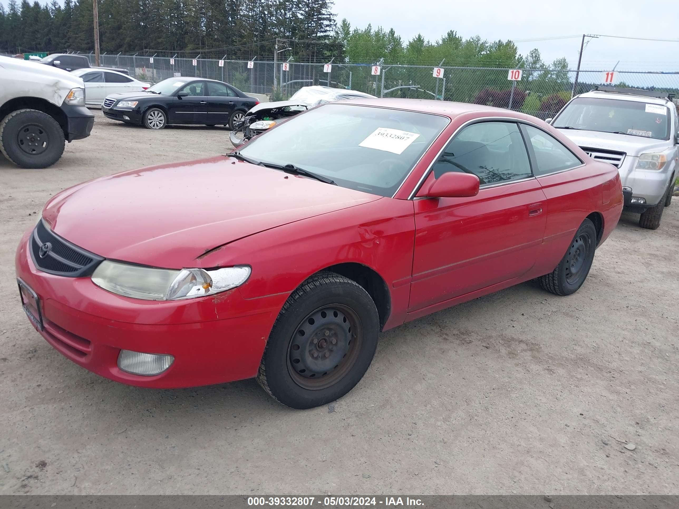 Photo 1 VIN: 2T1CG22P21C497235 - TOYOTA CAMRY SOLARA 