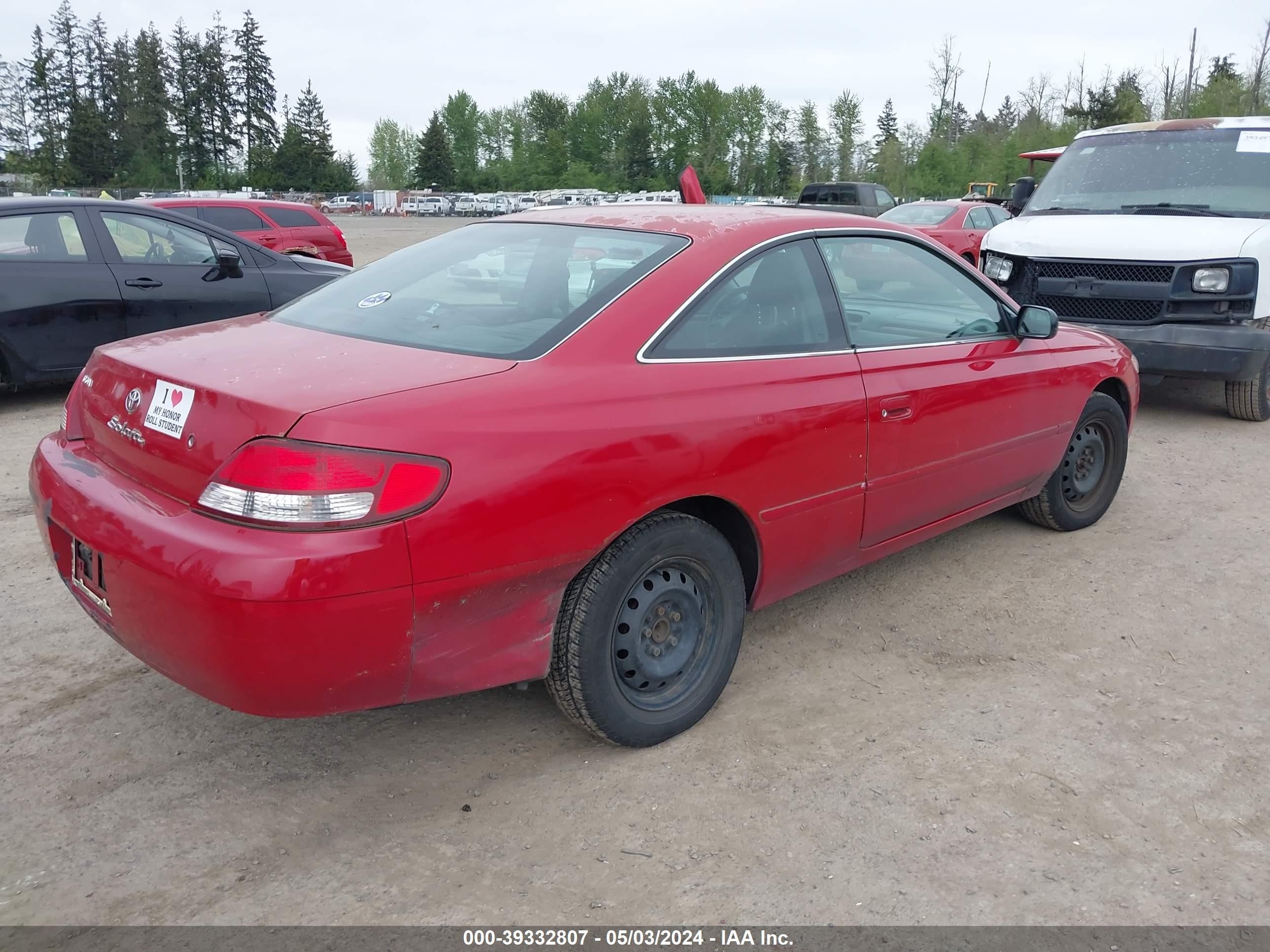 Photo 3 VIN: 2T1CG22P21C497235 - TOYOTA CAMRY SOLARA 