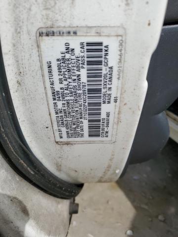 Photo 11 VIN: 2T1CG22P4XC209787 - TOYOTA CAMRY SOLA 