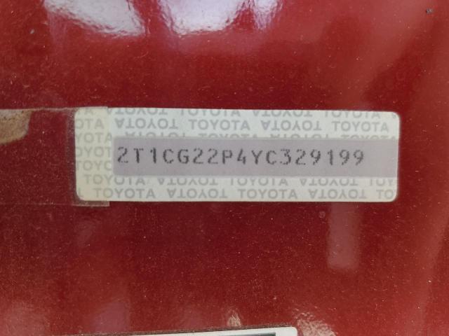 Photo 11 VIN: 2T1CG22P4YC329199 - TOYOTA CAMRY SOLA 