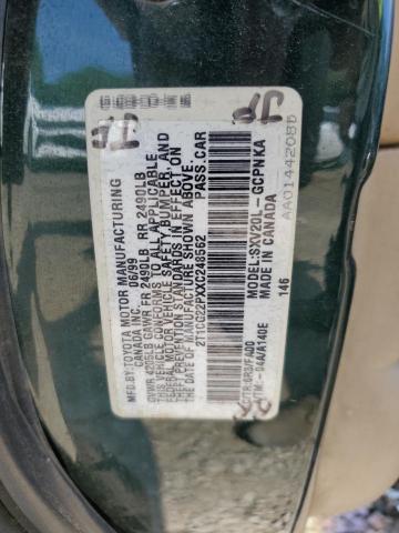 Photo 11 VIN: 2T1CG22PXXC248562 - TOYOTA CAMRY SOLA 