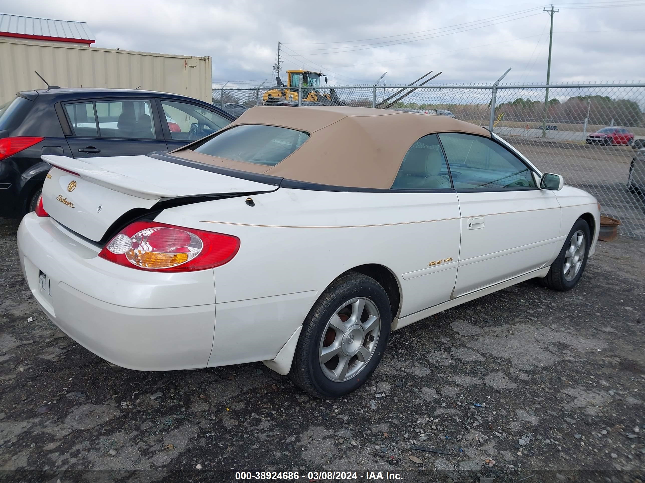 Photo 3 VIN: 2T1FF22P02C589350 - TOYOTA CAMRY SOLARA 