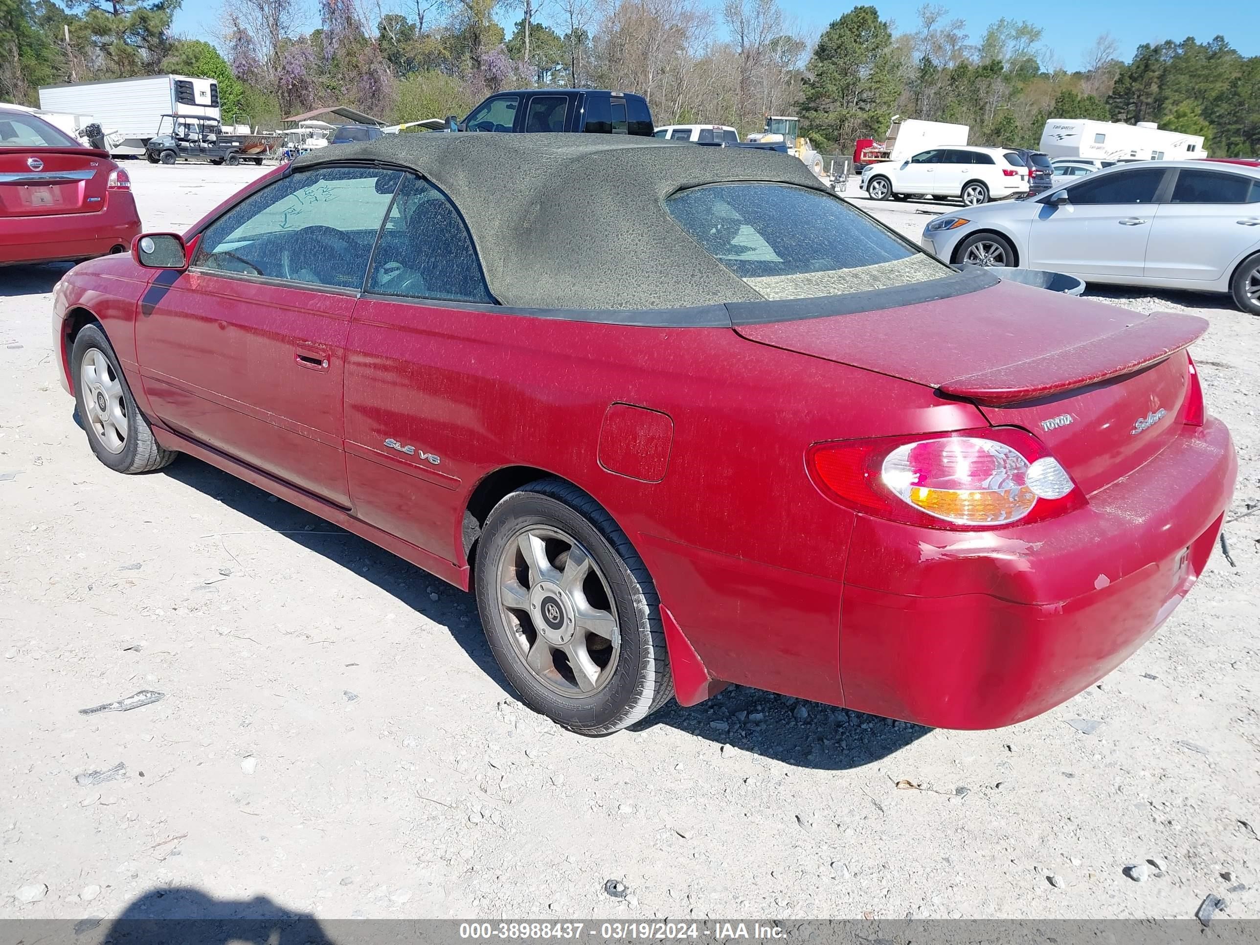 Photo 2 VIN: 2T1FF22P62C593368 - TOYOTA CAMRY SOLARA 