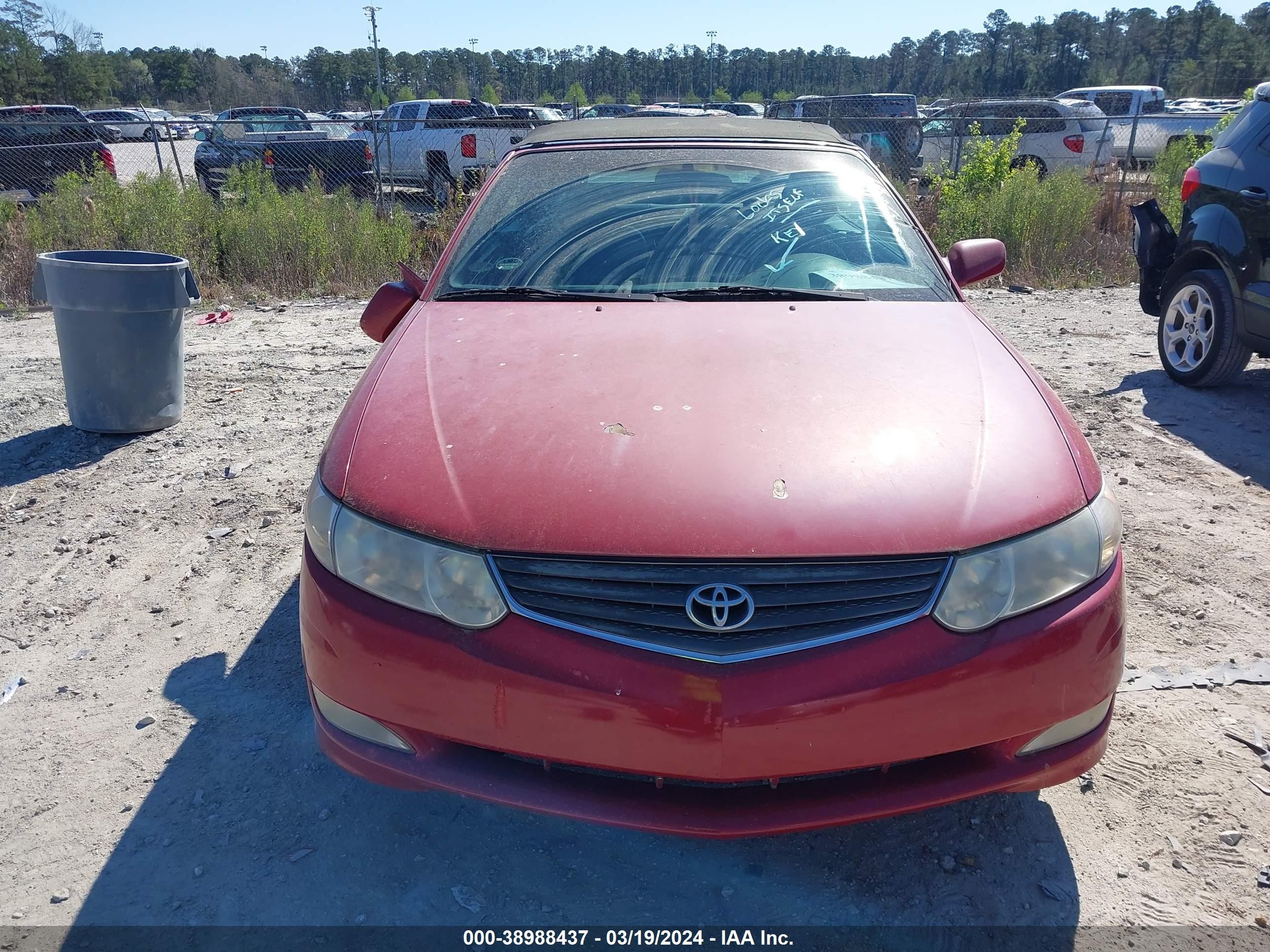 Photo 5 VIN: 2T1FF22P62C593368 - TOYOTA CAMRY SOLARA 