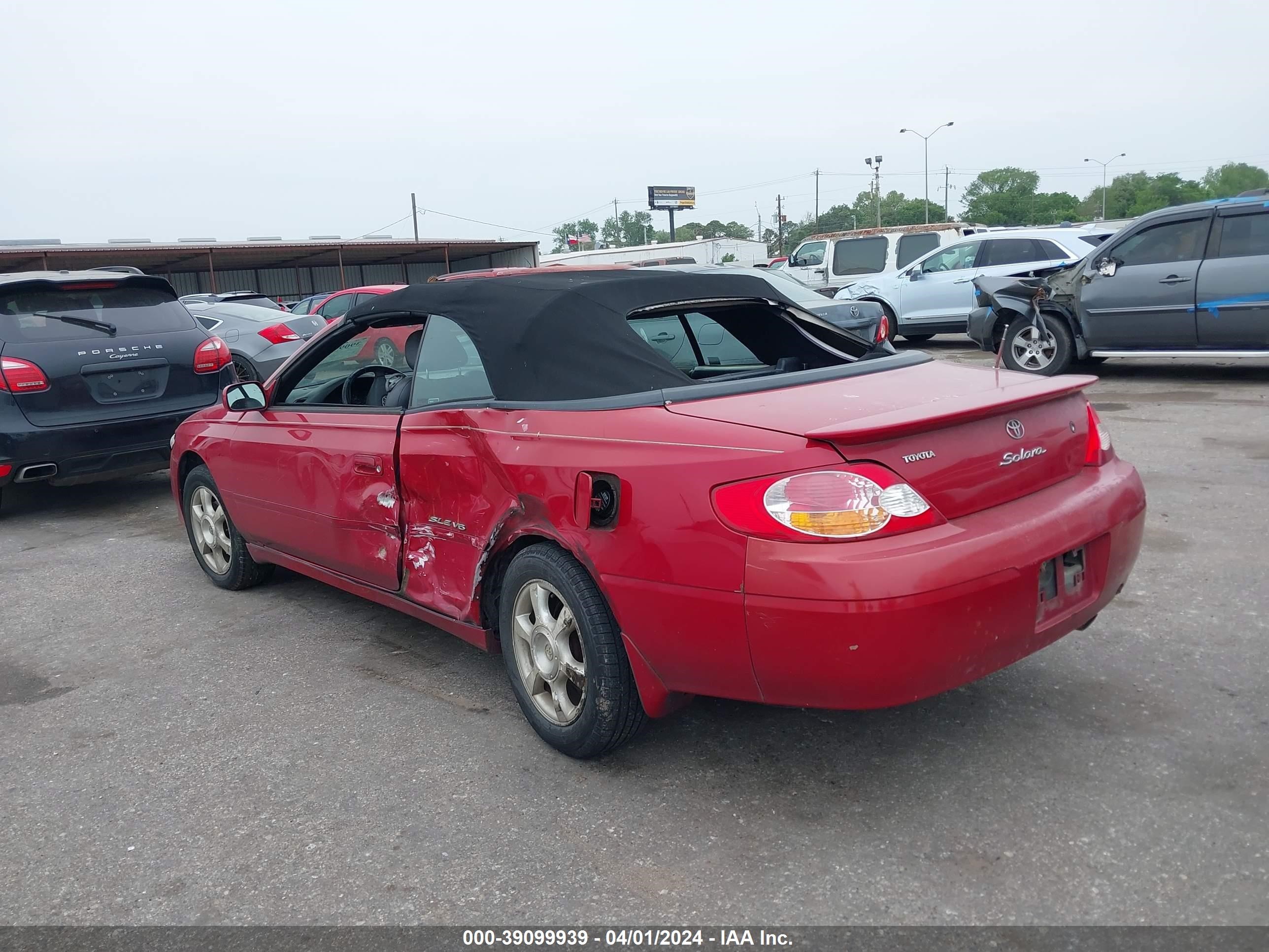 Photo 2 VIN: 2T1FF22PX2C564195 - TOYOTA CAMRY SOLARA 