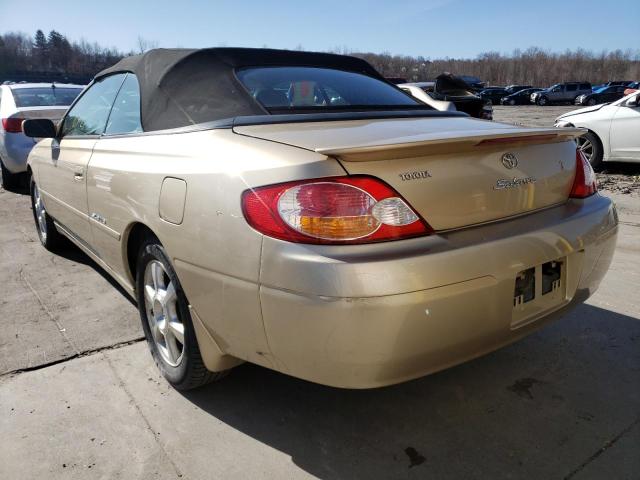 Photo 2 VIN: 2T1FF28P03C609881 - TOYOTA CAMRY SOLA 